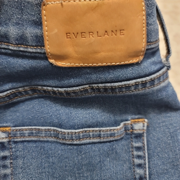 Everlane High-Rise Slim Straight Cigarette Jeans Size 28R Women's  Light Wash - Picture 12 of 14